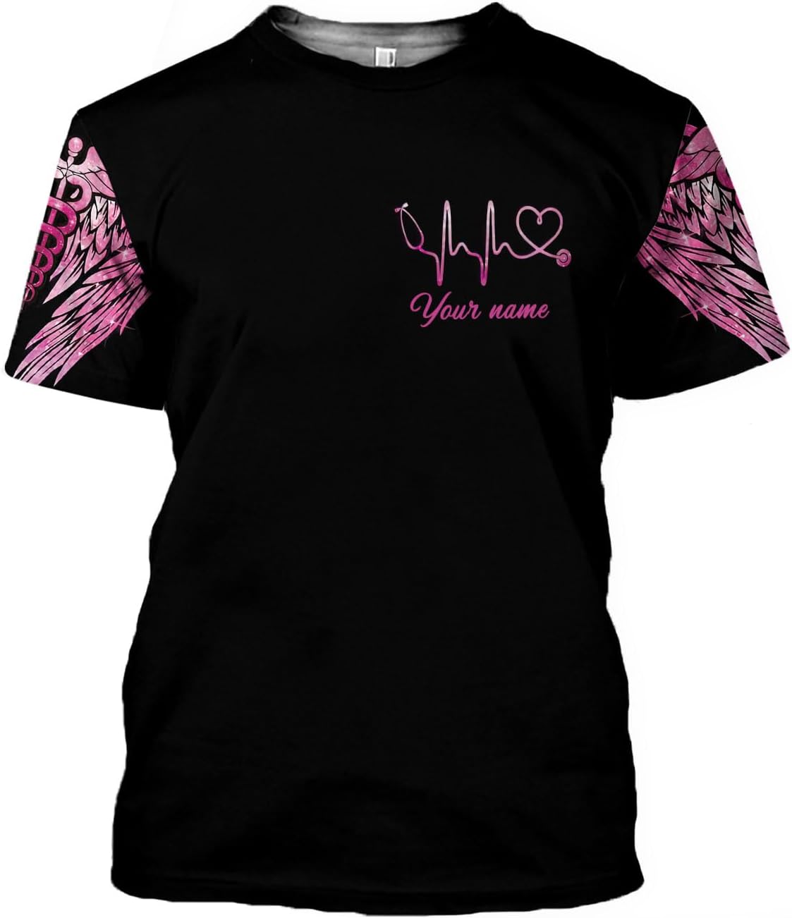 Custom Er Nurse Shirts for Women Future Nurse Shirt 3D Nursing Shirts for Nurses Emergency Nurse Shirt CNA Shirts CNA Shirt