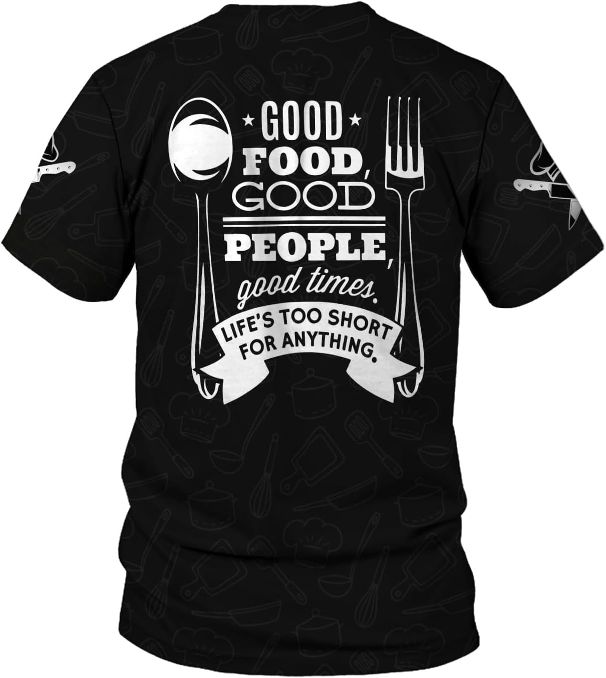 MAPrints Personalized Chef Shirt 3D All Over Printing for Men Women, Shirt Gifts for Chef Lover, Chef Camisas, Cocinero Shirt
