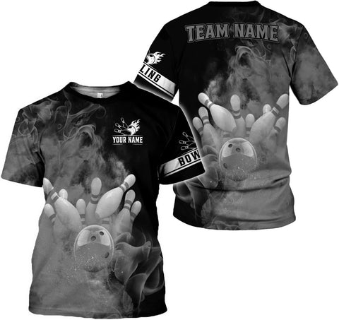 Mostprints Personalized Name Bowling Shirts for Men and Women 3D, Bowling Shirts for Team Bowling, Bowling Shirts Gift