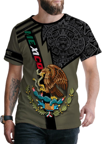 Mostefy Personalized Name Mexican Shirts for Men 3D, Customized Mexico Shirts for Men, Mexico Shirts for Women Mexico Shirt