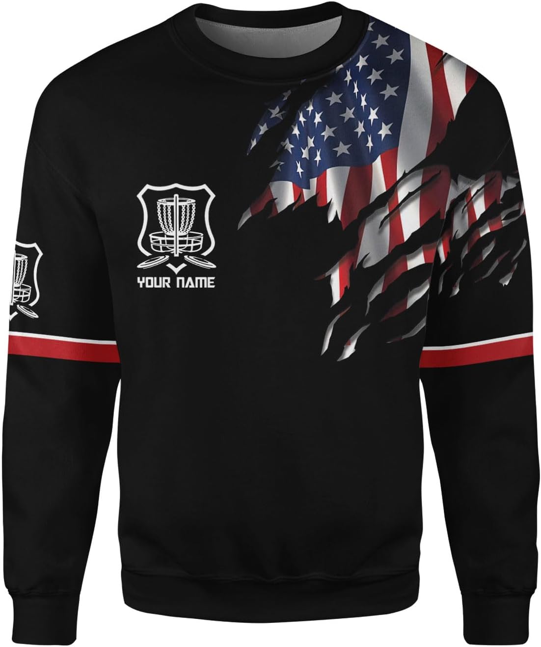 Personalized Disc Golf T-Shirt 3D All Over Printing S-5XL, Disc Golf Shirts for Men, Mens Disc Golf Tee Shirt