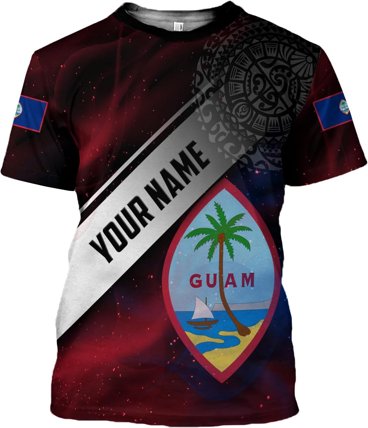 Artparel Personalized Guam Shirts Guahan Pride Shirt Guamanian T-Shirt Guahan Shirts for Men Women Guam Gifts S-5XL