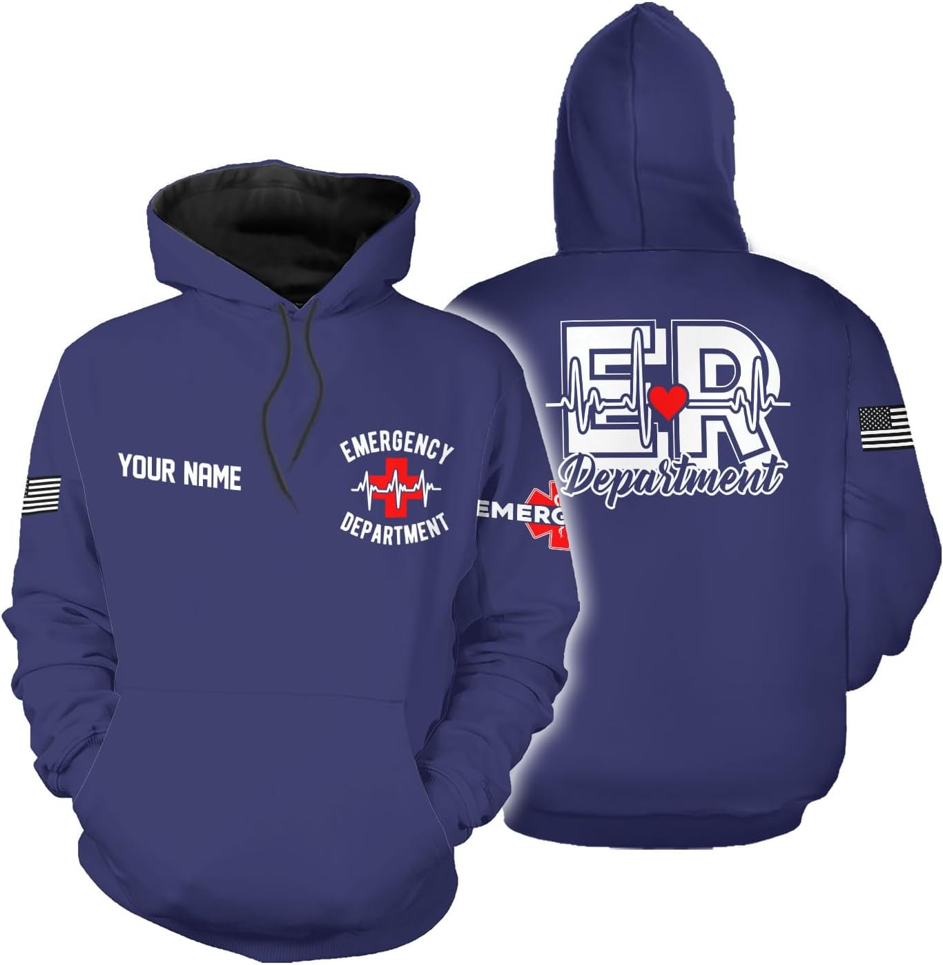 PAgree Custom ER Nurse Shirt - Women's Emergency Room Tshirt