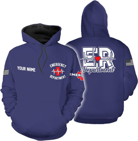 PAgree Custom ER Nurse Shirt - Women's Emergency Room Tshirt