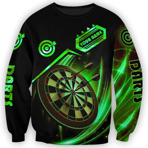 Personalized 3D Dart Shirts for Men, Dart Tshirts for Team, Dart League T-Shirt, Dart Gift, Graphic Darts Print Short Sleeve