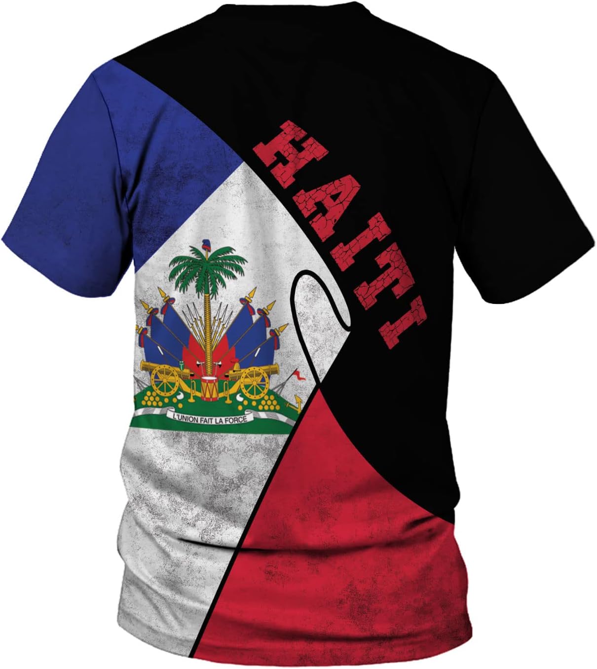 Personalized Haiti 3D Shirt, Haitian Flag Shirt, Haitian Shirt for Women, Haitian Outfit for Men, Ayiti 1804 Haitian Pride