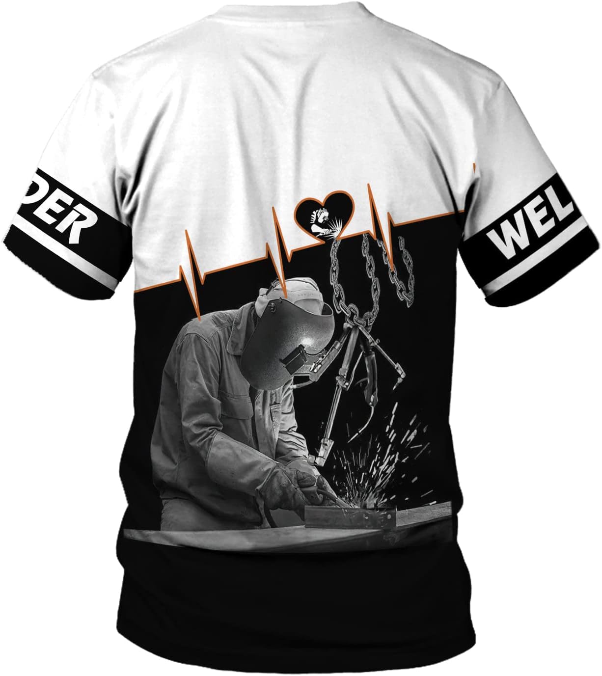 Personalized Welder Shirt Custom Welder Shirts Welding 3D T Shirts Welder Tshirt for Men and Women