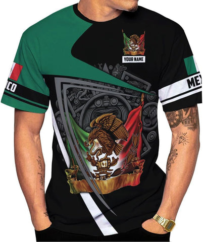 Mostefy Personalized Name Mexican Shirts for Men 3D, Customized Mexico Shirts for Men, Mexico Shirts for Women Mexico Shirt1