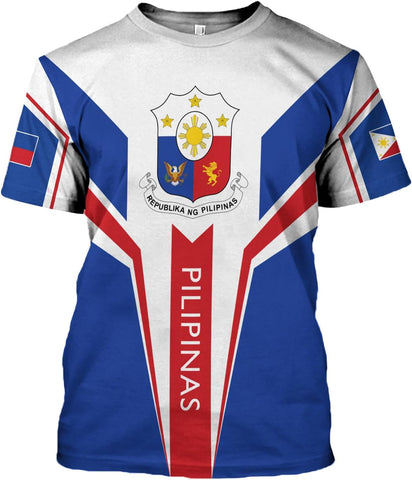 Personalized Philippines Shirts Filipino T Shirt Philippines Flag T-Shirt Filipino Philippine Flag Shirt Pinoy Flag