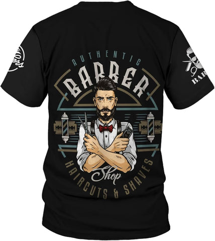 Mostprints Personalized Name Barber Shirt 3D, Customized Barber shirt for Men and Women, Sweatshirts, Hoodies, Zip Hoodies