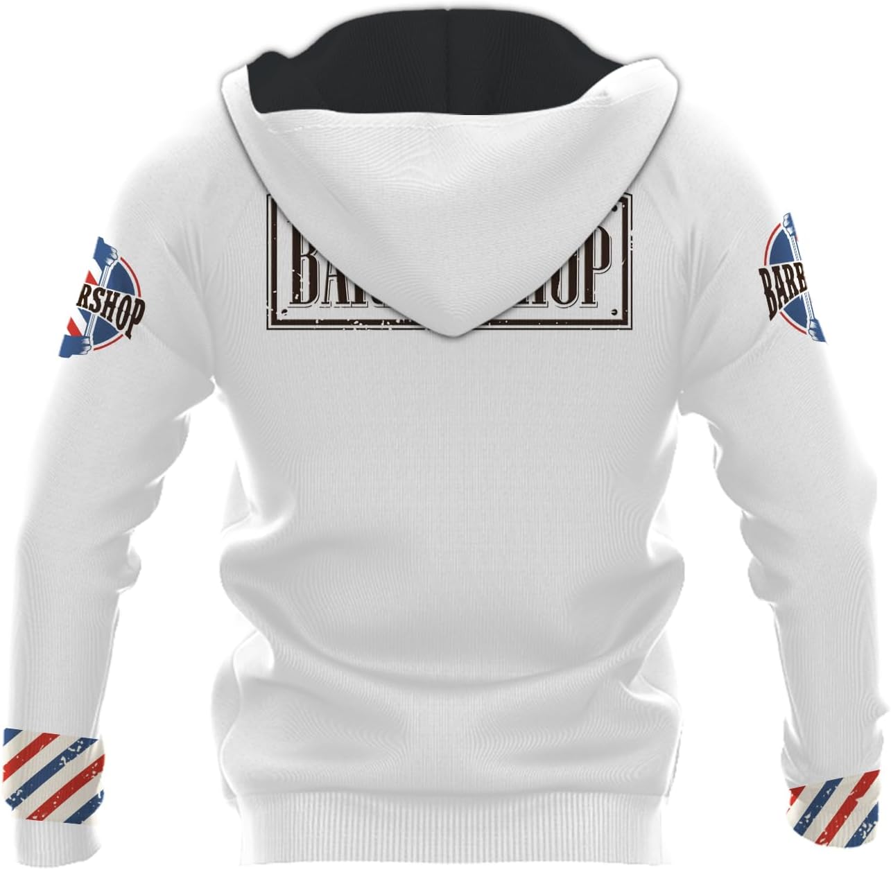 AOVL Personalized Name Barber Shirts Barber Shirt 3D for Men Custom Barber Shirt for Men Women Barber Shop Shirt Gift Barber