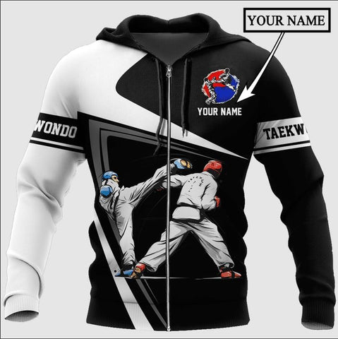 MAPrints Personalized Taekwondo 3D Shirt, Gift for Taekwondo Lover, Taewondo T-Shirts, Sweatshirt, Hoodie and Zip Hoodie