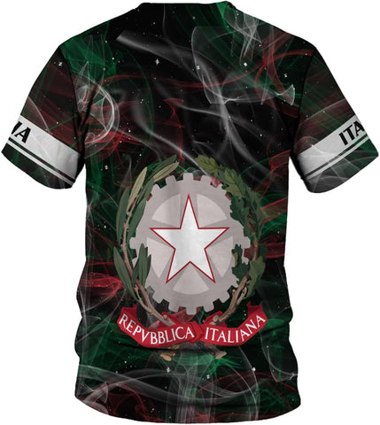 Artparel Personalized Italy Shirt 3D Italia Flag Shirt Italian Flag Shirts Italiano Shirt 3D Italian Shirt Flag for Men Women