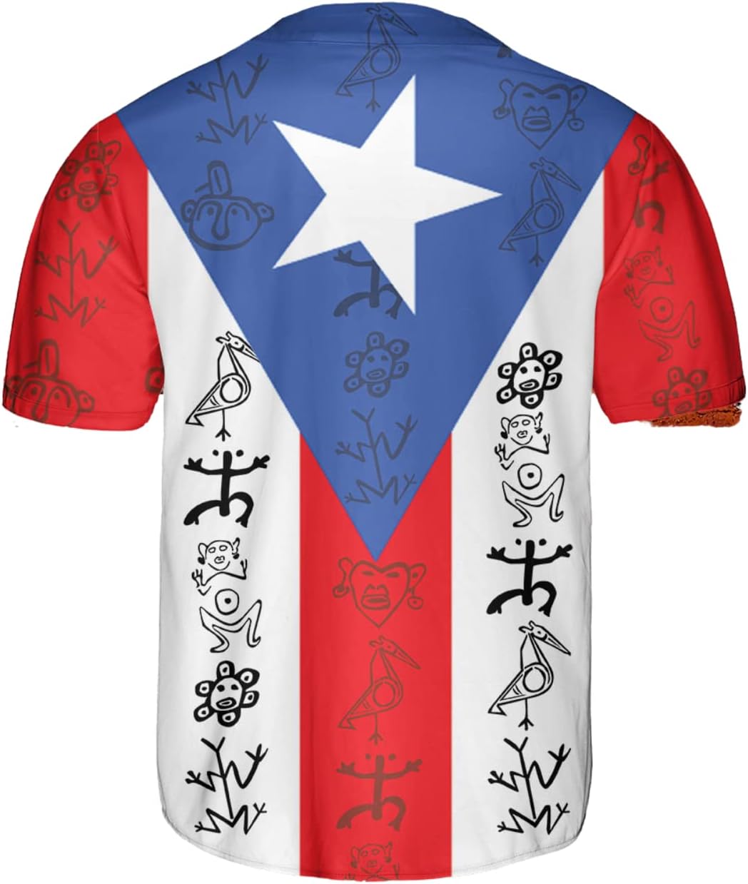 Personalized Puerto Rico Baseball Shirt,Customized Team Name Puerto Rican Baseball Jersey for Men,Women S-5XL