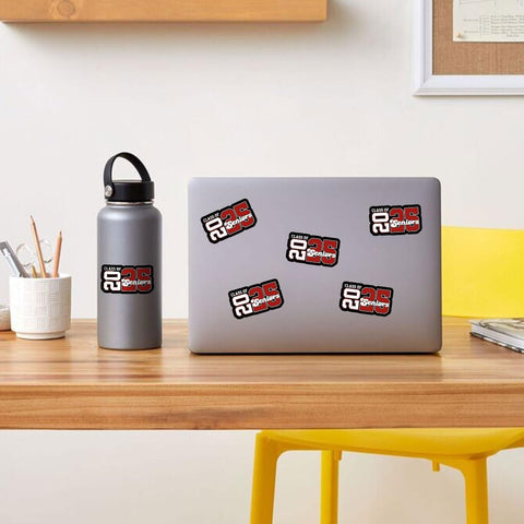 3 Pcs Class of 2025 Stickers, Class of 2025 Decorations, Graduation 2025, 2025 Senior- Stickers for Laptop Water Bottle Phone Car Window Helmet Vinyl Stickers 3 Inches (C3)