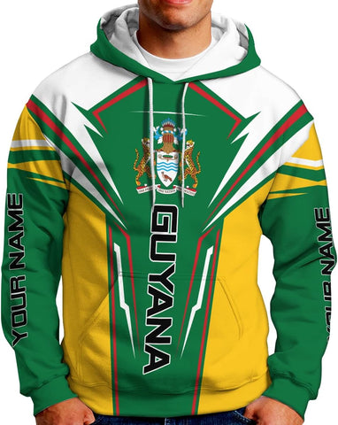 Personalized Name Guyana Shirts for Men and Women,Guyana Flag Funny Patriotic T-Shirt, Guyanese Pride Flag Shirt