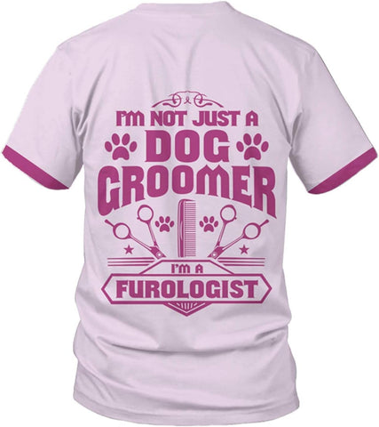 RoyalBro Personalized Dog Groomer Shirt Custom Dog Cat Grooming Stylish Shirts Groomers Tshirts Groomer Tshirt Men & Women (Style 5) Multicolor