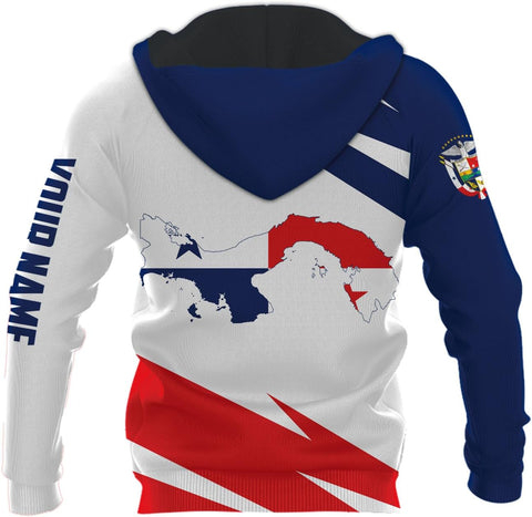 Custom Panama Shirts for Men 3D Panama Coat of Arms Shirts Panamanian Flag Pride Shirts Panama Hombres Camisa Men Women