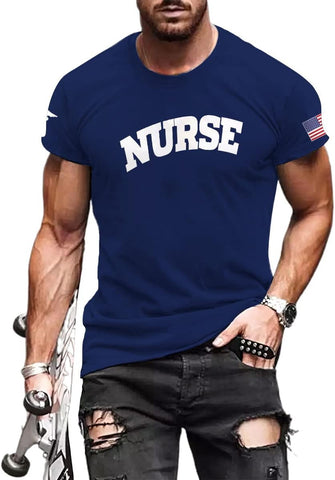 Custom Er Nurse Shirts for Women Future Nurse Shirt 3D Nursing Shirts for Nurses Emergency Nurse Shirt CNA Shirts CNA Shirt