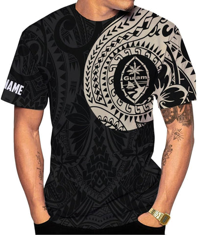 Woseprints Personalized Guam Shirt Guam Tshirt Guahan Shirts for Men Women Guahan Pride Tshirt Guahan T Shirt Guam Gifts Tee