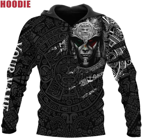Mostefy Personalized Name Mexican Hoodie 3D, Customized Mexico Hoodies for Men and Women