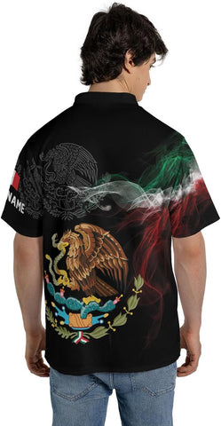 Mostprints Personalized Name Mexican Jersey Shirts for Men, Customized Mexico Shirts for Men, Mexico Shirts for Men, Women
