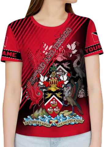 Rivelus Personalized Trinidad and Tobago Clothing 3D, Trinidad and Tobago Shirt, Trinidad Pride Gift T-Shirt S-5XL