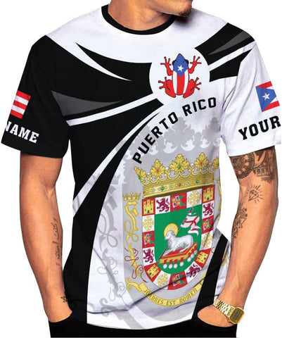 Mostefy Personalized Name Puerto Rico Shirt, Customized Puerto Rico Shirts for Men and Women, Puerto Rico Flag T-Shirt3