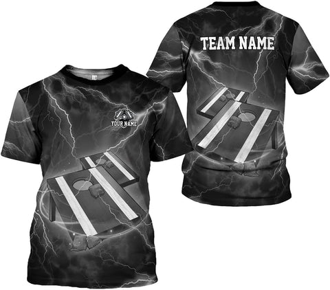 Artparel Personalized Cornhole 3D Player T-Shirt for Team Uniform Funny Gift Men Women