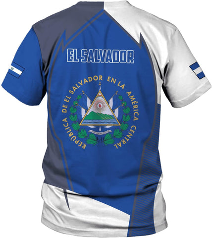 Personalized El Salvador Shirt Custom Camiseta de El Salvador Flag Shirt Men, Women Salvadorans Pride El Salvadoreña Gift