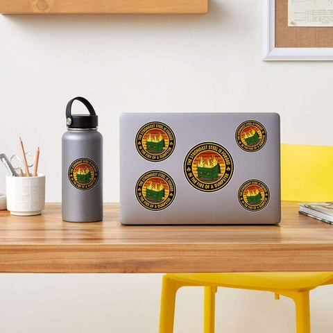3 Pcs The Strongest Steel is Forged in The Fire of a Dumpster Sticker Vintage Funny, Motivational The Strongest Steel Dumpster Fire Patch Stickers for Laptop Bottle Phone Car Helmet Hard Hat 3"x3"