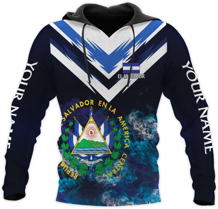 HomeDesign Personalized Salvador Hoodie & Sweater - Men & Women's El Salvador Shirt
