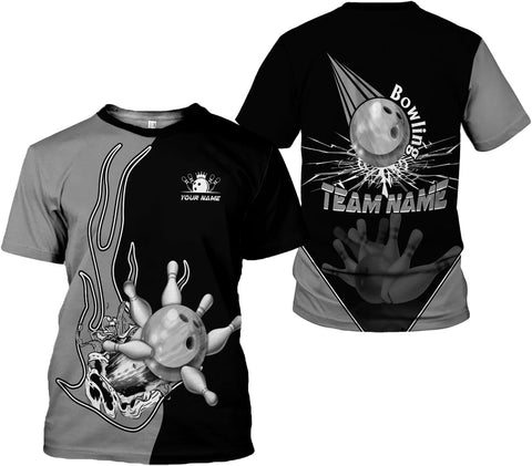 AOVL Custom Bowling Shirts for Men Bowling Shirts Bowling Shirts Unisex Bowling Jerseys for Men Custom Bowling Shirts for Men