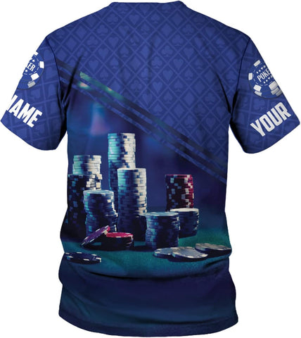 Royal Fight Personalized Poker Shirt 3D Funny Poker Shirt for Men Casino Poker Shirt Gifts Men Women Funny Poker Gift