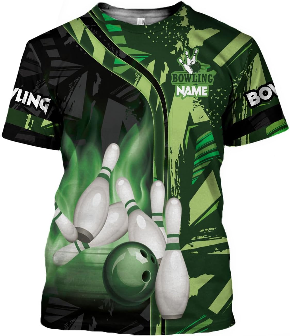 Intenprints Personalized Bowling Shirt Custom Bowling Shirts Bowling Gift Bowling Shirts for Women & Men Bowling Shirt Team