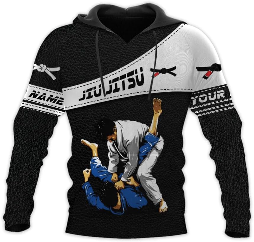 Personalized Jiu Jitsu 3D Shirts for Men, Women, Kids, Unisex - HD298