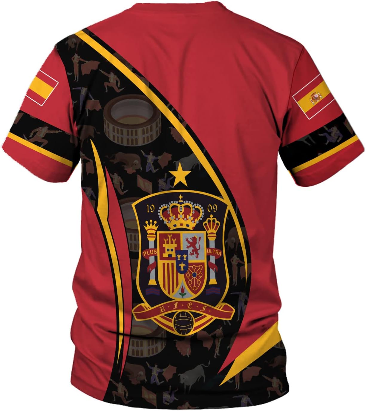 Personalized Spain Shirt Spain Spanish Flag Espana Souvenir T-Shirt, Espana Shirts, Spain Spanish Flag Tshirt, España Shirt
