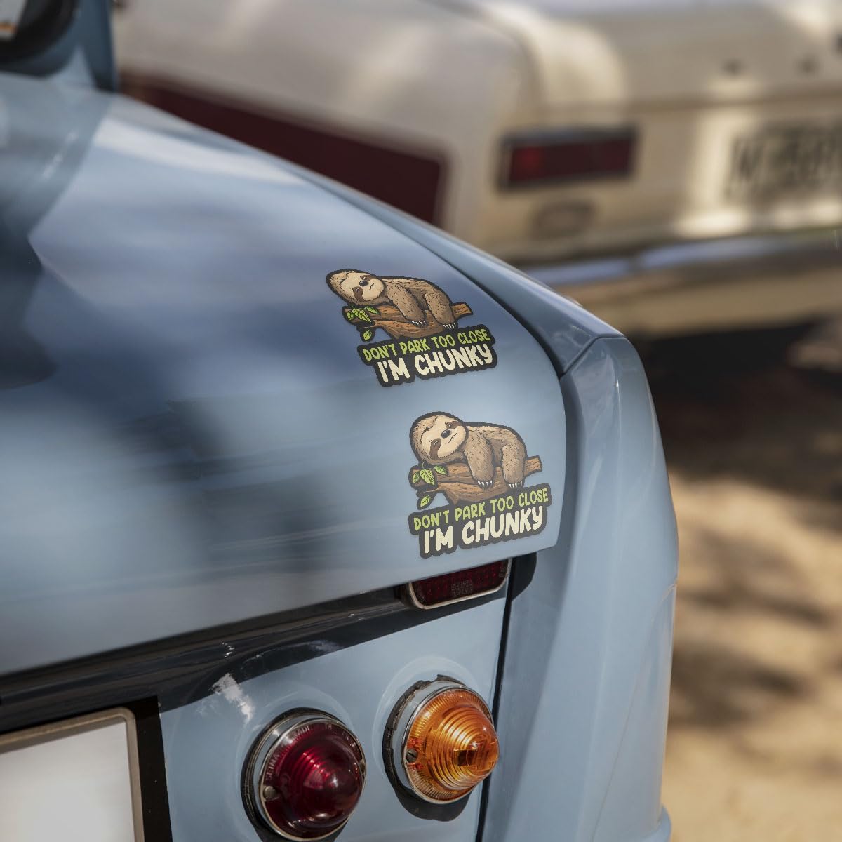3 Pcs Don't Park Too Close I'm Chunky Sticker, Dont Park Too Close Im Chunky Car Sticker, Don't Park Too Close I'm Chunky Car Decal Funny Chunky Stickers for Car Truck Laptop Phone Helmet 5" (C3)