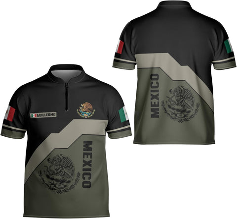 Mostprints Personalized Name Mexican Jersey Shirts for Men, Customized Mexico Shirts for Men, Mexico Shirts for Men, Women