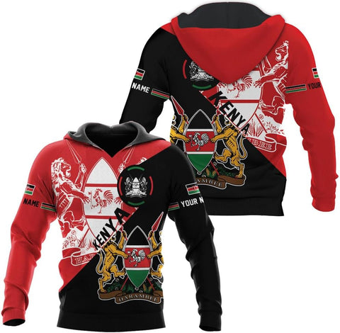 Personalized Kenya Flag 3D Shirts - Kenyan Pride Gift