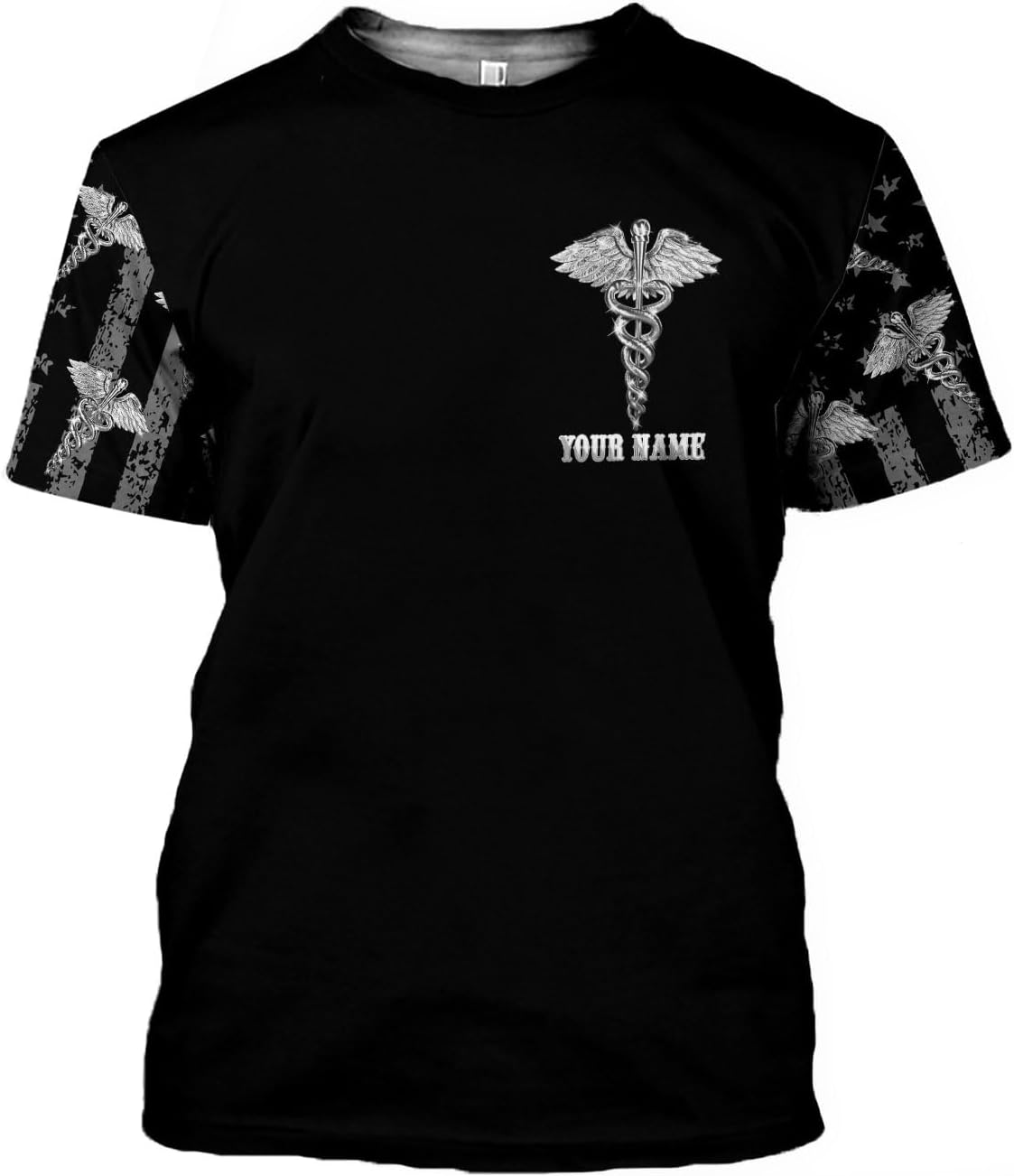 MoonArt Personalized Name Nurse Shirt Nurse Gifts Nurse Graduation Gift Funny Nurse T-Shirt Gift, Nursing Emergency Shirts