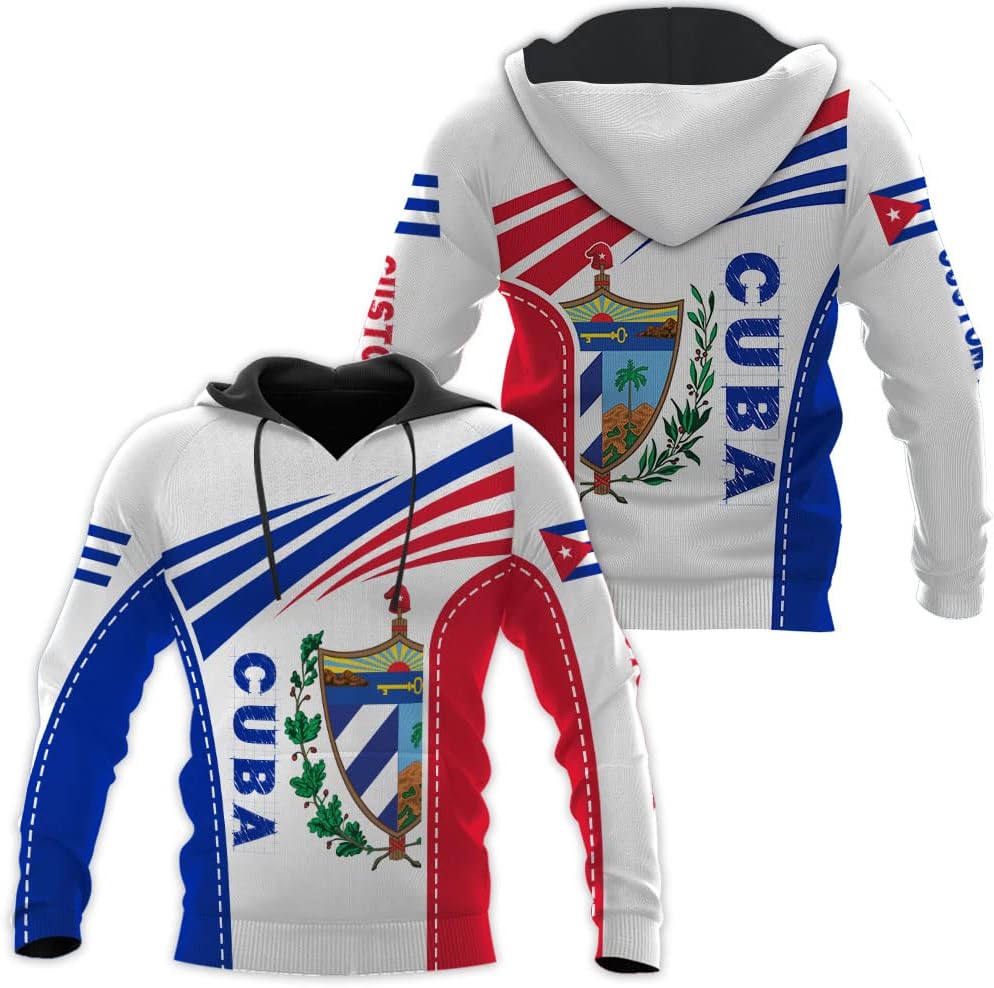 Personalized Cuba Shirts for Men, Custom Cuba Flag Cubana Cuban Shirt for Men and Women, Cubanita Pride