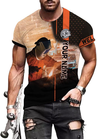 Personalized Welder Shirt 3D Unisex All Over Printed Sportwear Hoodie, TShirt, Zip Hoodie, Sweatshirt For Men Women