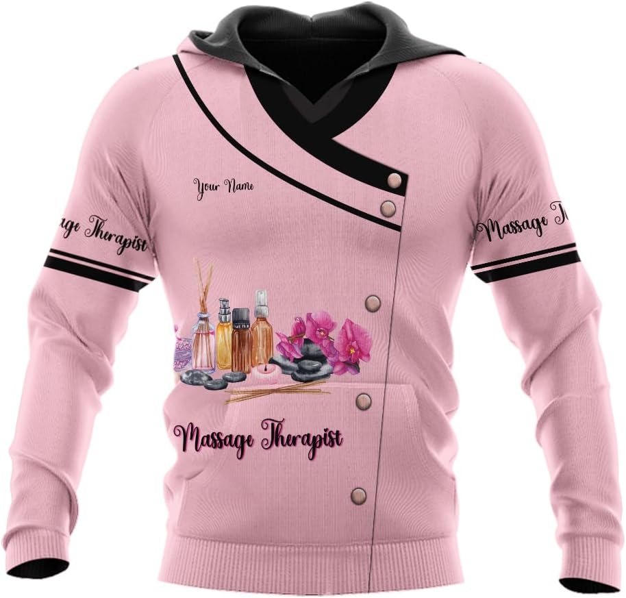 Personalized Massage Therapist Women's T-Shirt - Spa Uniform, Gift