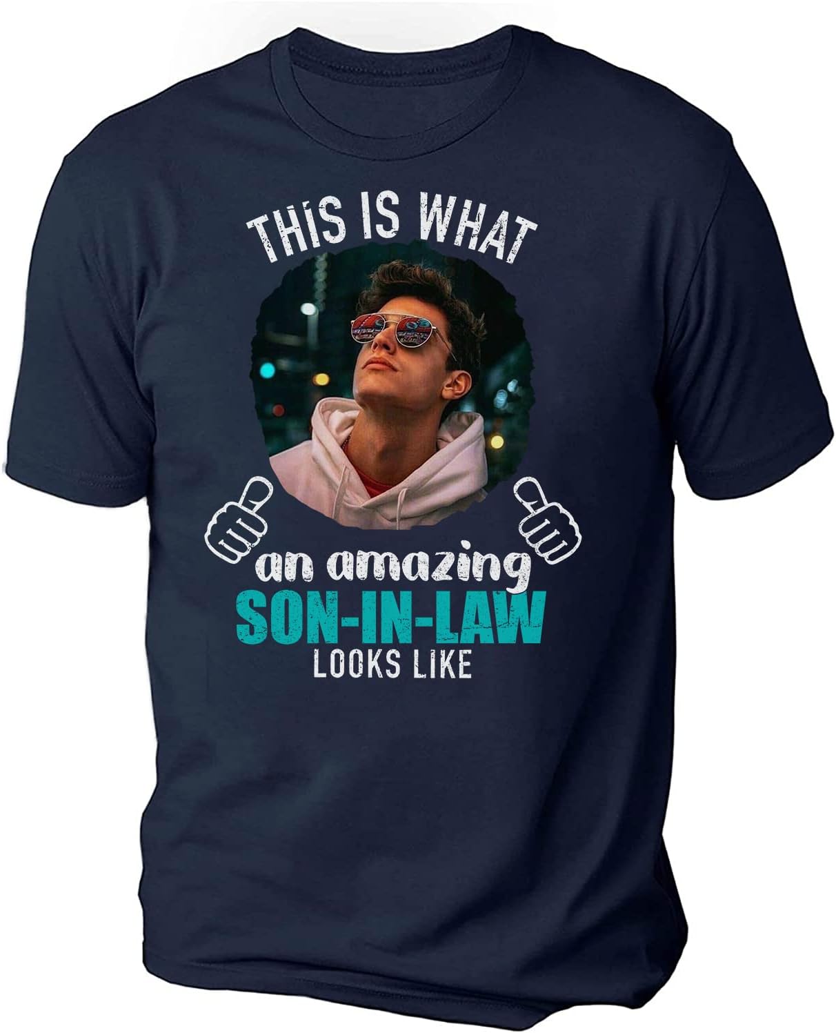 HomeDesign Personalized My Son in Law is My Favorite Child Shirt, Son in Law Tshirt, my favorite child is my son in law Shirt