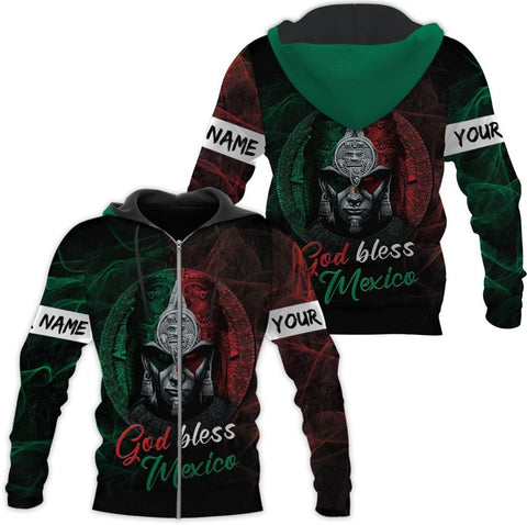 RoyalBro Personalized Mexico Shirts, Camisas De Mexico, Mexico Shirts for Men, Mexican Flag Jersey Shirt Mexico 3D Shirt