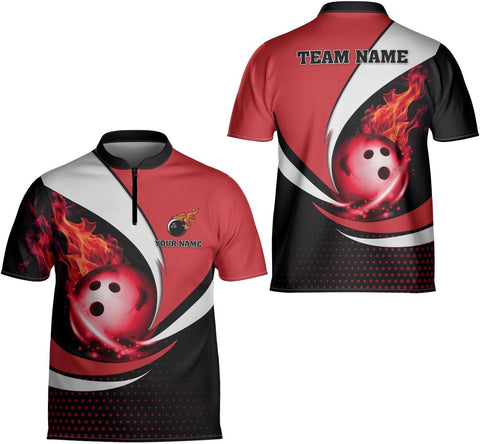 Mostprints Personalized Name Bowling Jersey 3D, Custom Bowling Shirts for Team, Bowling Shirt Unisex for Men & Women4