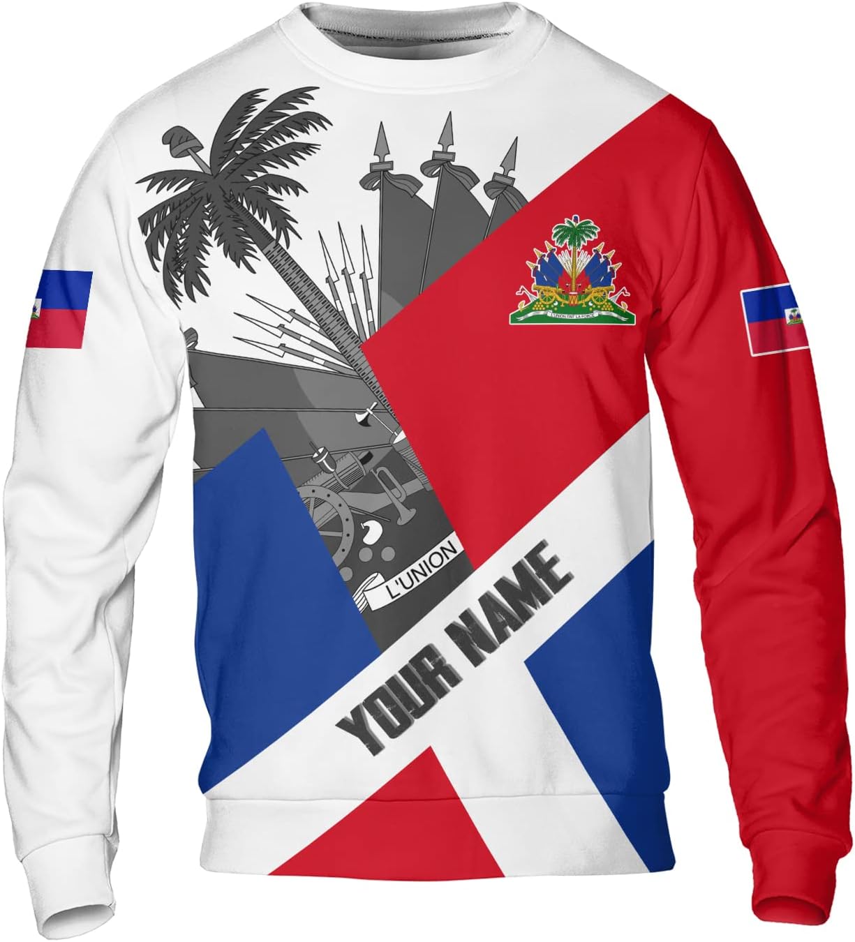 Personalized Haiti Shirt, Haitians Flag Pride Shirt, Haiti Shirts for Men & Women, Haitian Pride Tshirt, Haitian Flag Shirt