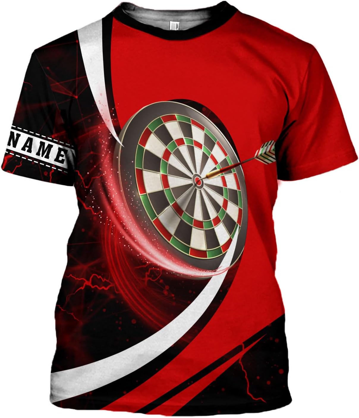 mostprints Personalized Dart Shirts, Darts Shirts for Men, Dart Jerseys for Teams, Dartboard Players Shirt Darts Board Gift