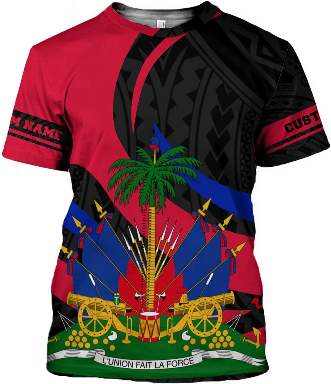 Personalized Haiti Shirt, Haitians Flag Pride Shirt, Haiti Shirts for Men & Women, Haitian Pride Tshirt, Haitian Flag Shirt